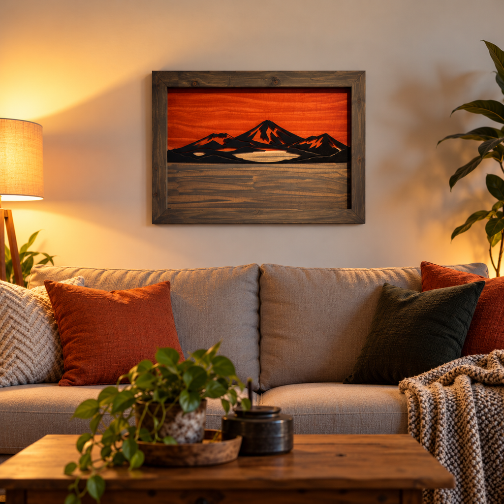 Tongariro Crossing | Twilight Wall Art