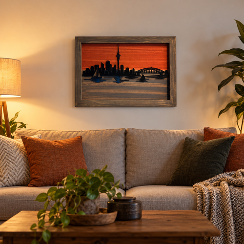 Auckland Skyline | Twilight Wall Art