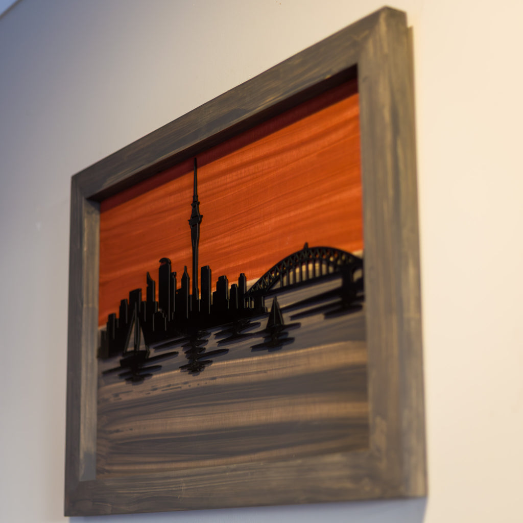 Auckland Skyline | Twilight Wall Art