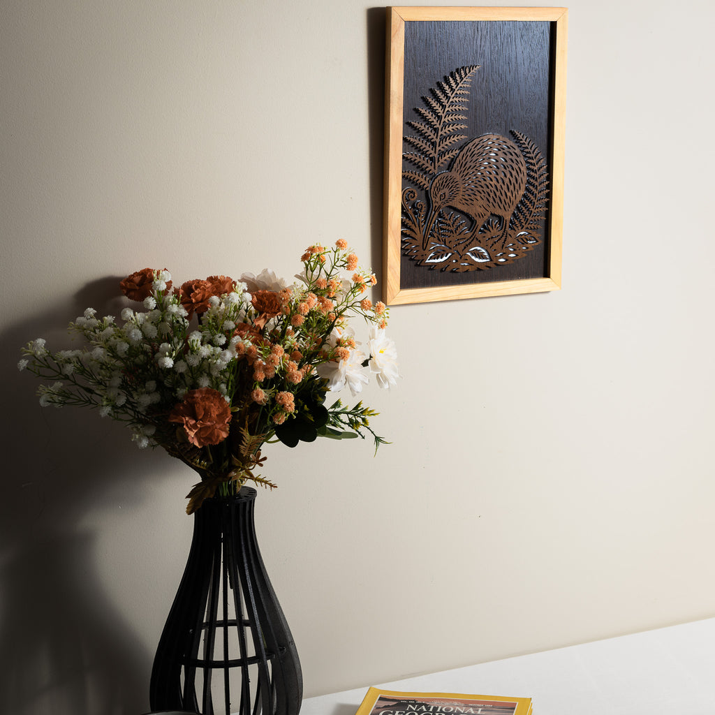 Kiwi - 3-Layer Framed Wall Art