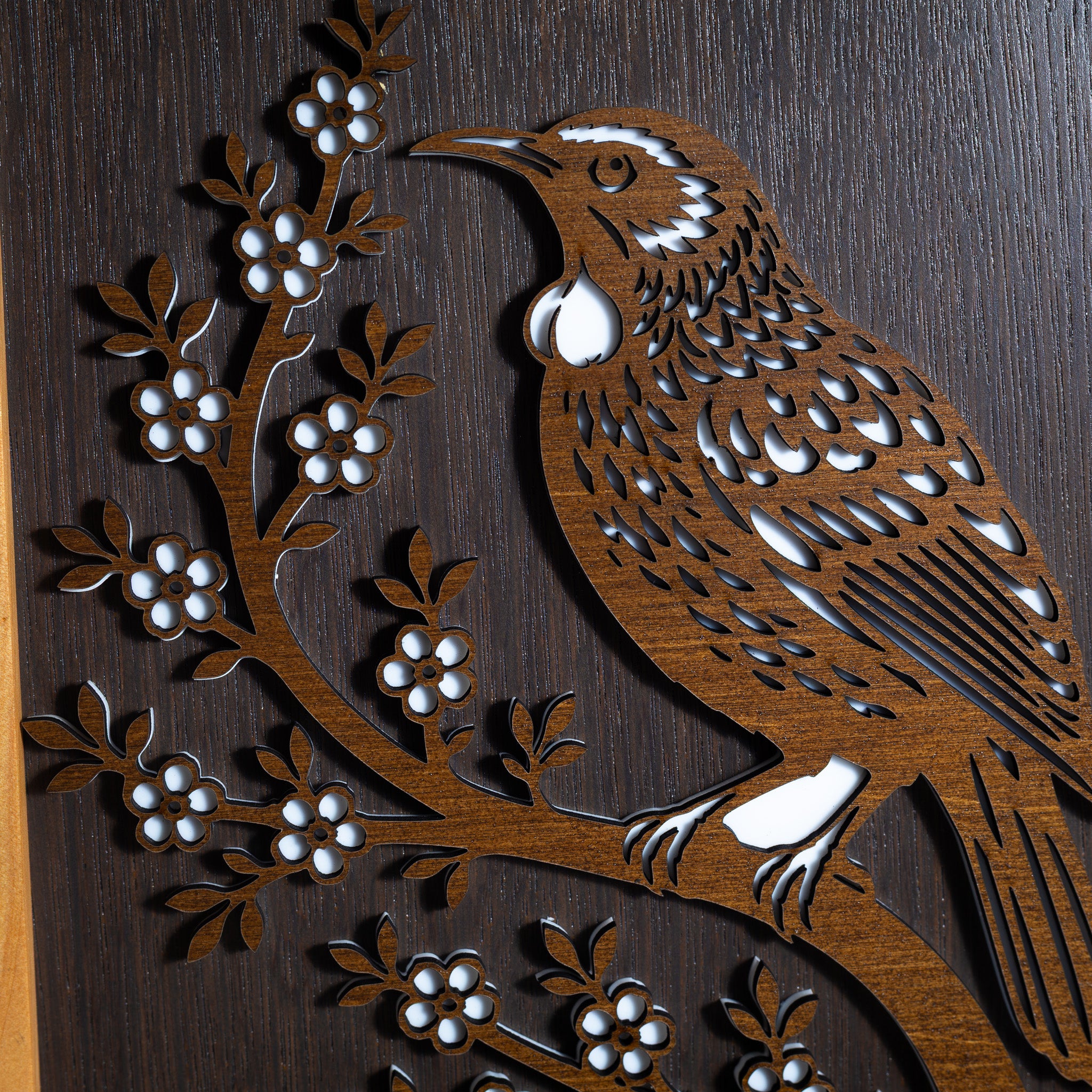 Tūī - 3-Layer Framed Wall Art