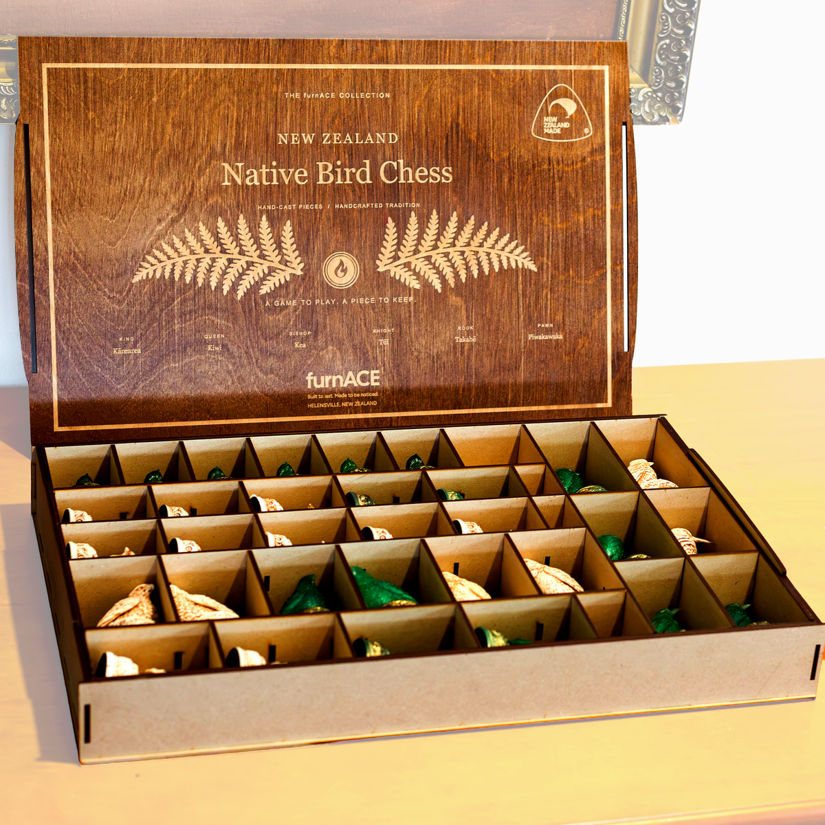 NZ Native Bird Chess Set