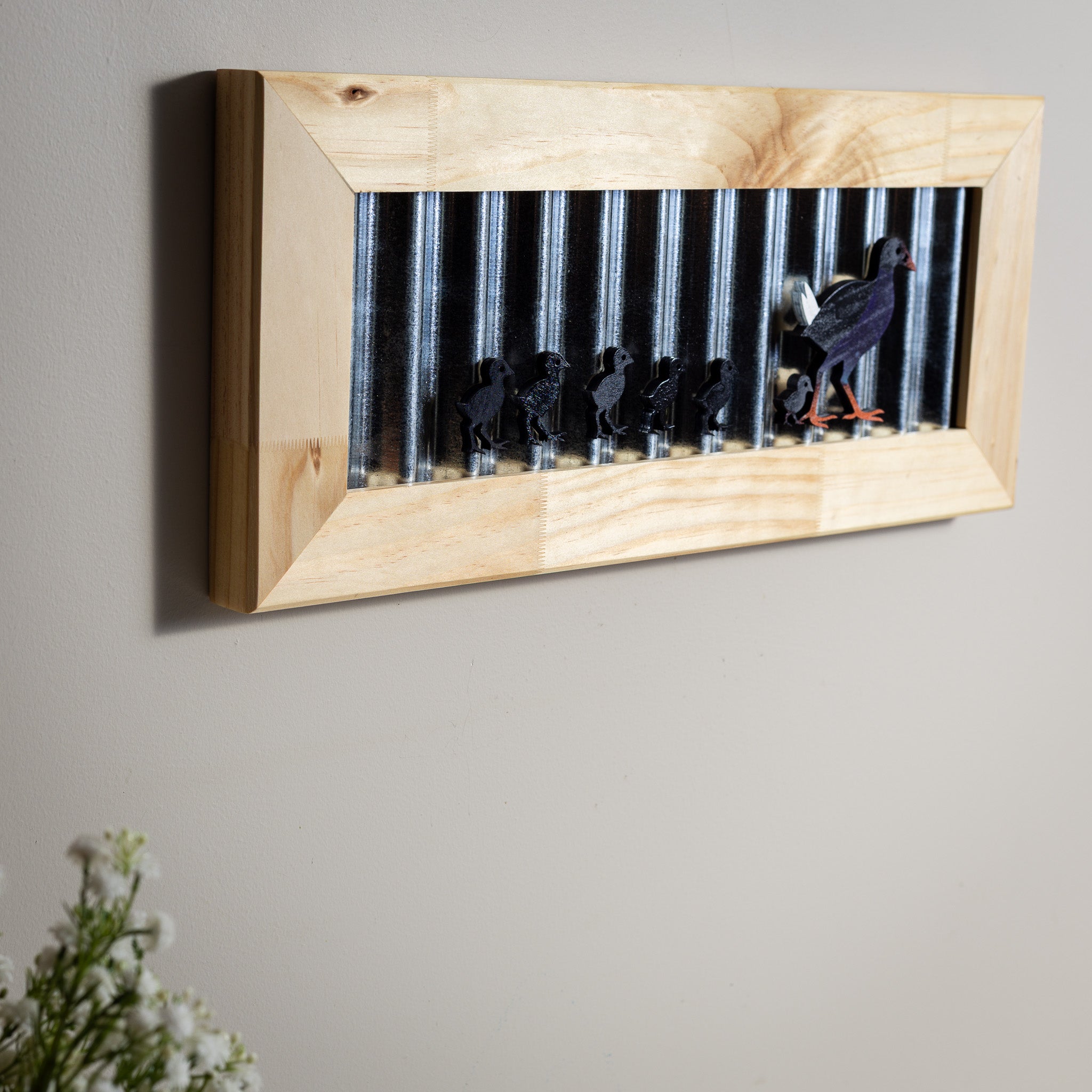 Corrugated Iron Wall Art – NZ Scenes | Handmade NZ Timber | furnACE