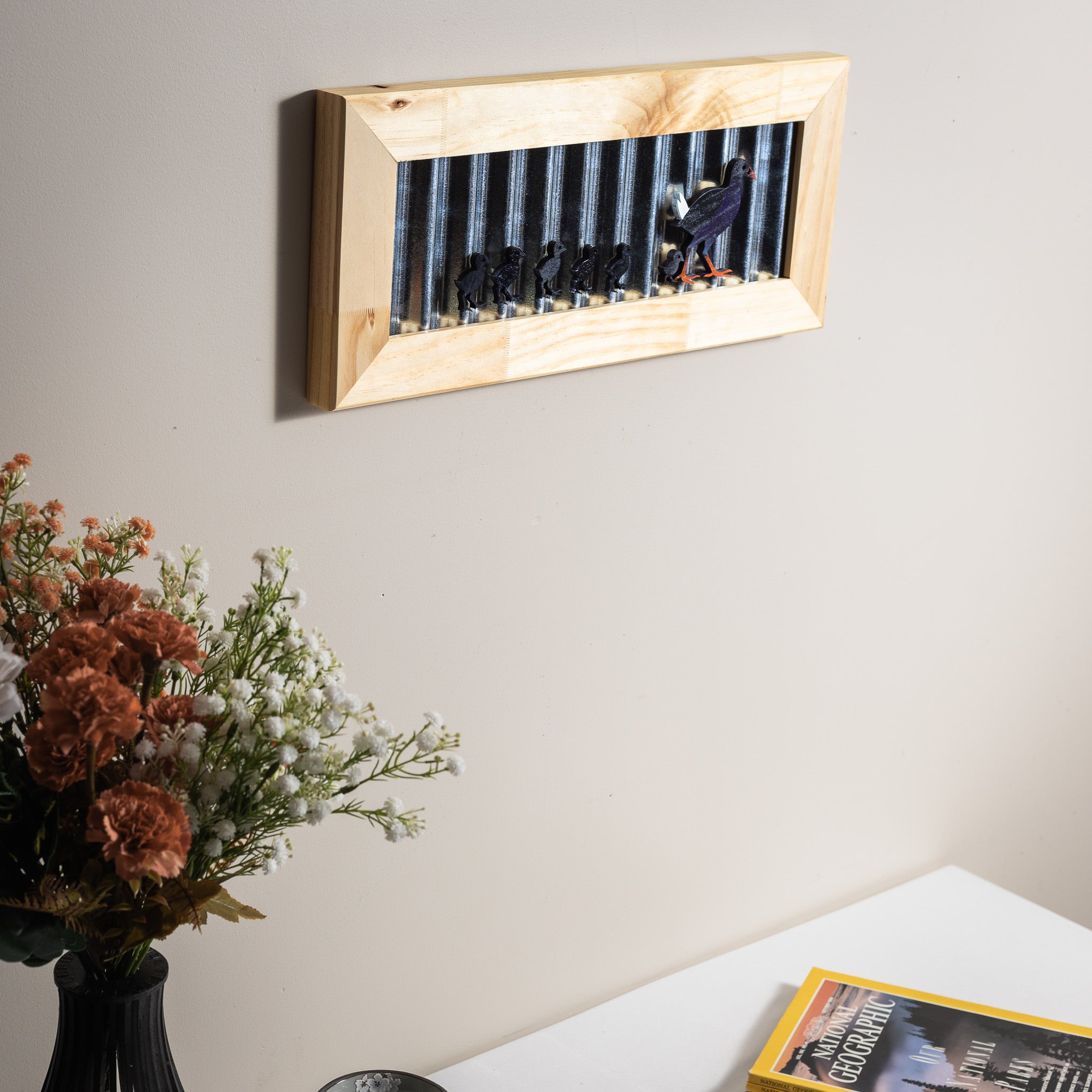 Corrugated Iron Wall Art – NZ Scenes | Handmade NZ Timber | furnACE