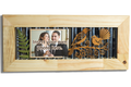 Tūī & Fantail Corrugated Iron Photo Frame