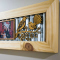 Corrugated Iron Photo Frame – Tui & Fantail | Handmade NZ Timber | furnACE