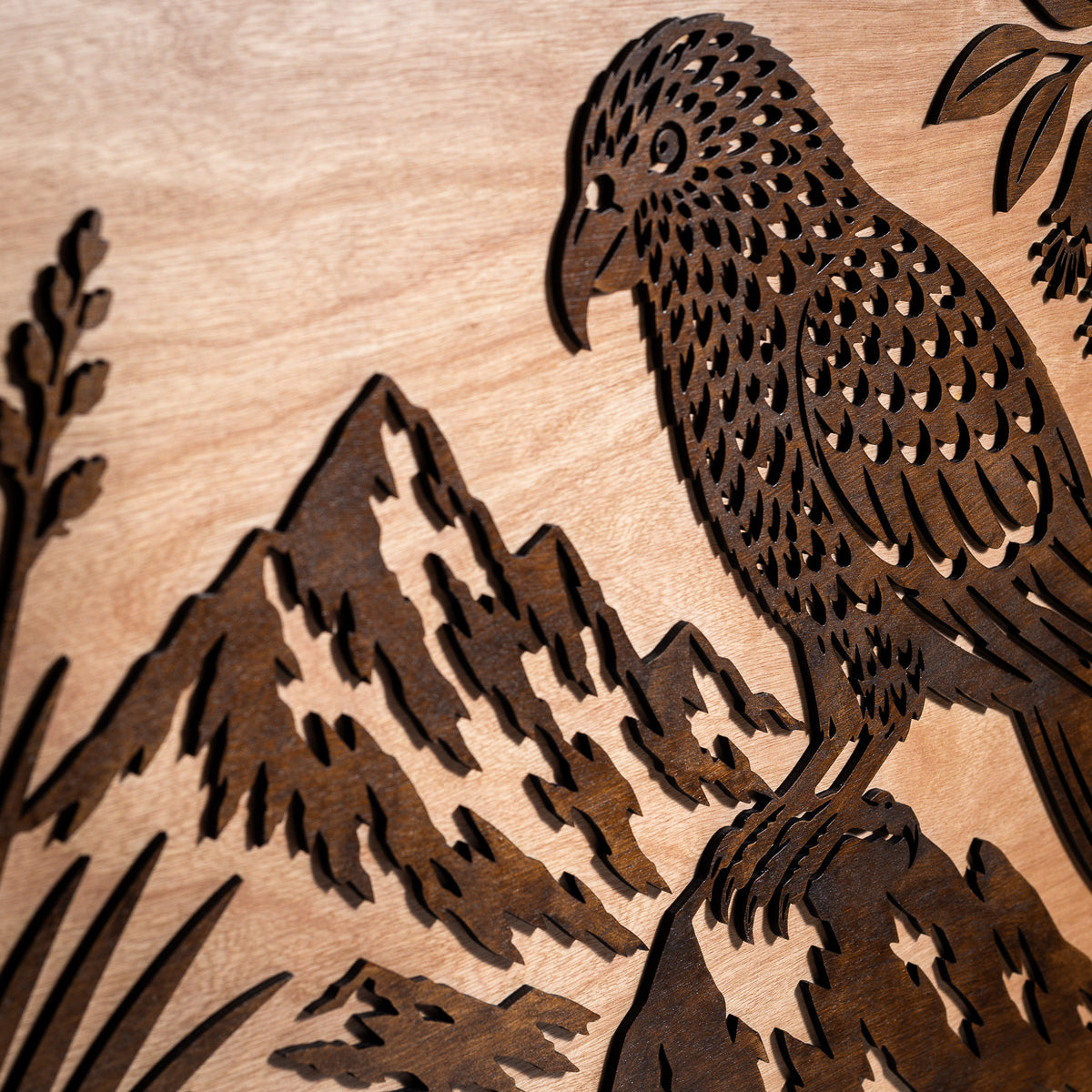 Kea Alpine Landscape | Large Wall Art (750×490mm)