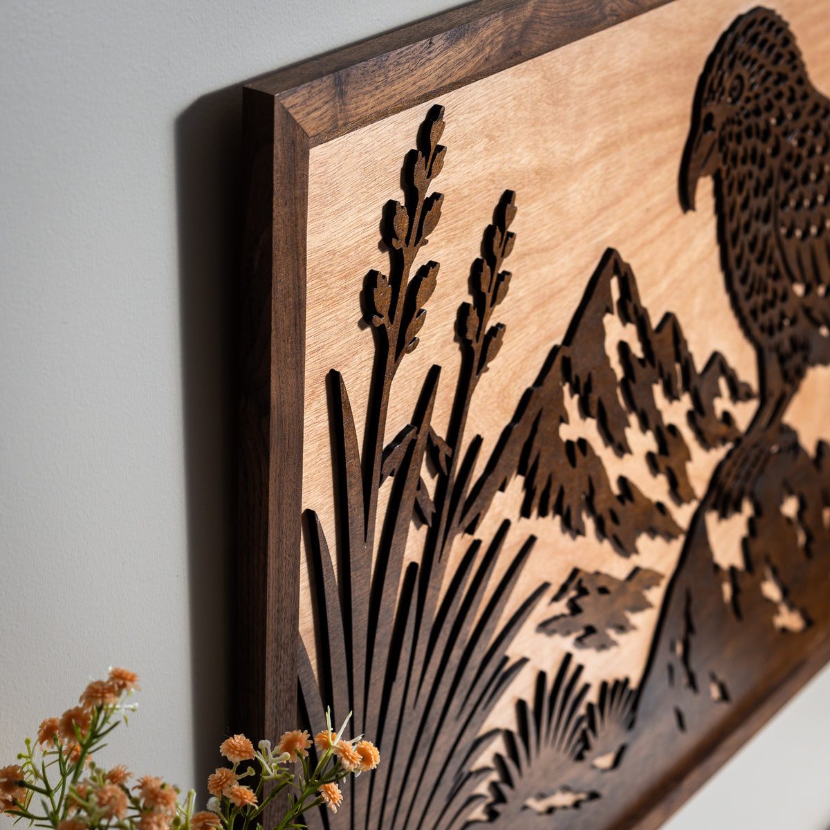 Kea Alpine Landscape | Large Wall Art (750×490mm)