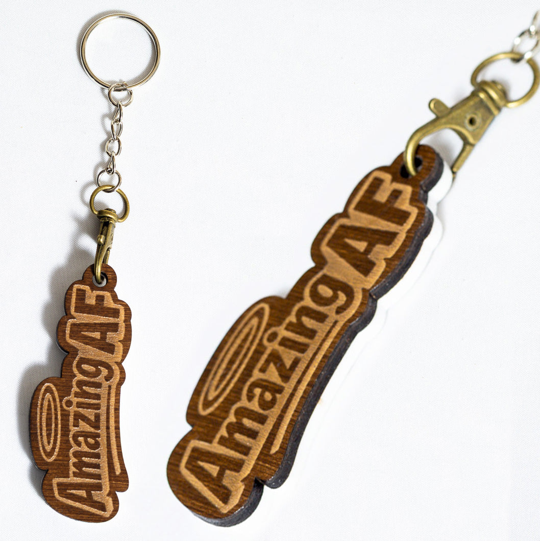 furnACE Fun - Wooden Keyrings & Bag Charms