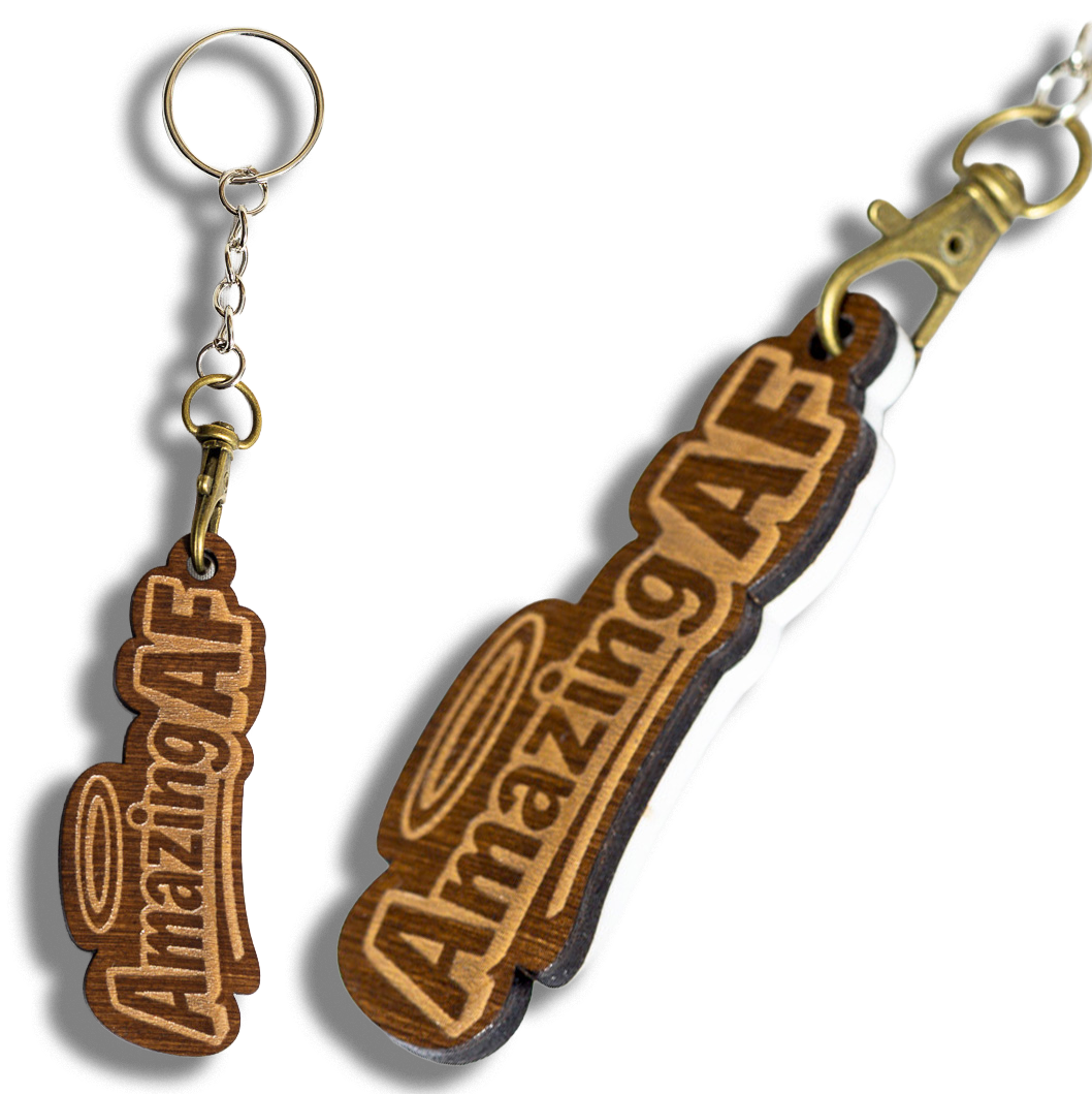 furnACE Fun Wooden Keyrings