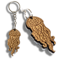 Seaside Wooden Keyrings
