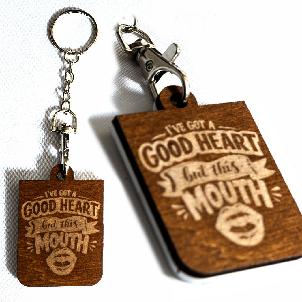 furnACE Fun - Wooden Keyrings & Bag Charms