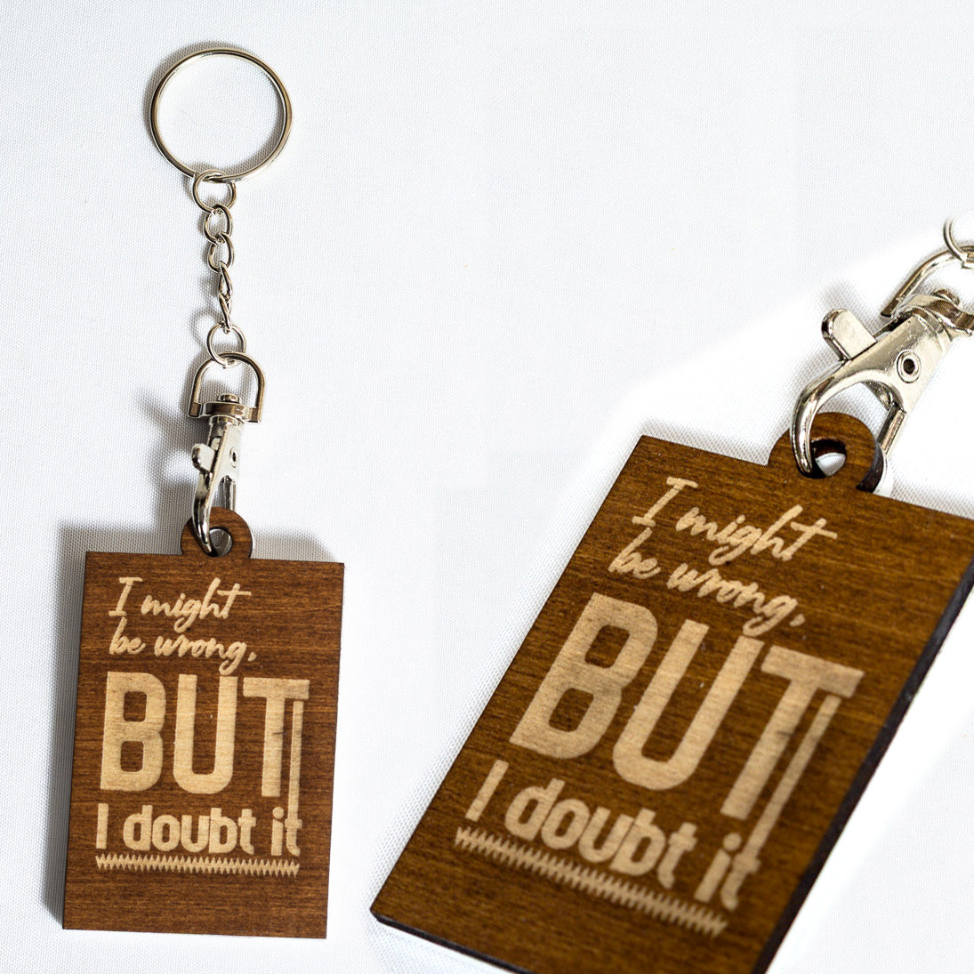 furnACE Fun - Wooden Keyrings & Bag Charms