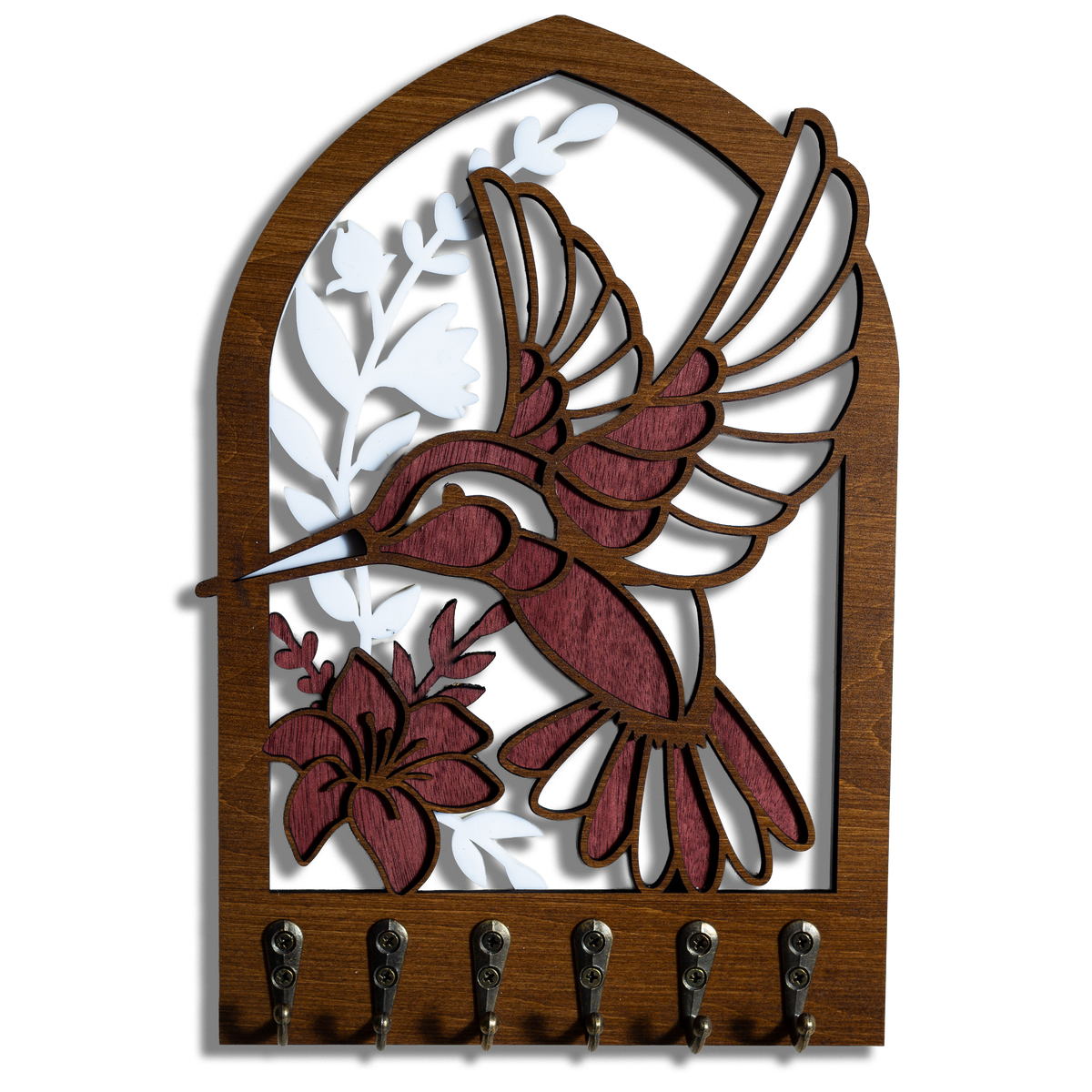 Hummingbird Timber Key Holder