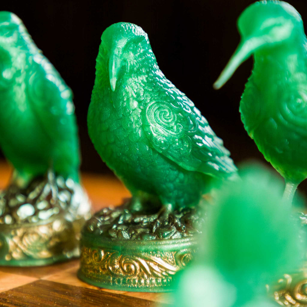 NZ Native Bird Chess Set | Collector Heirloom | Handmade in NZ | furnACE