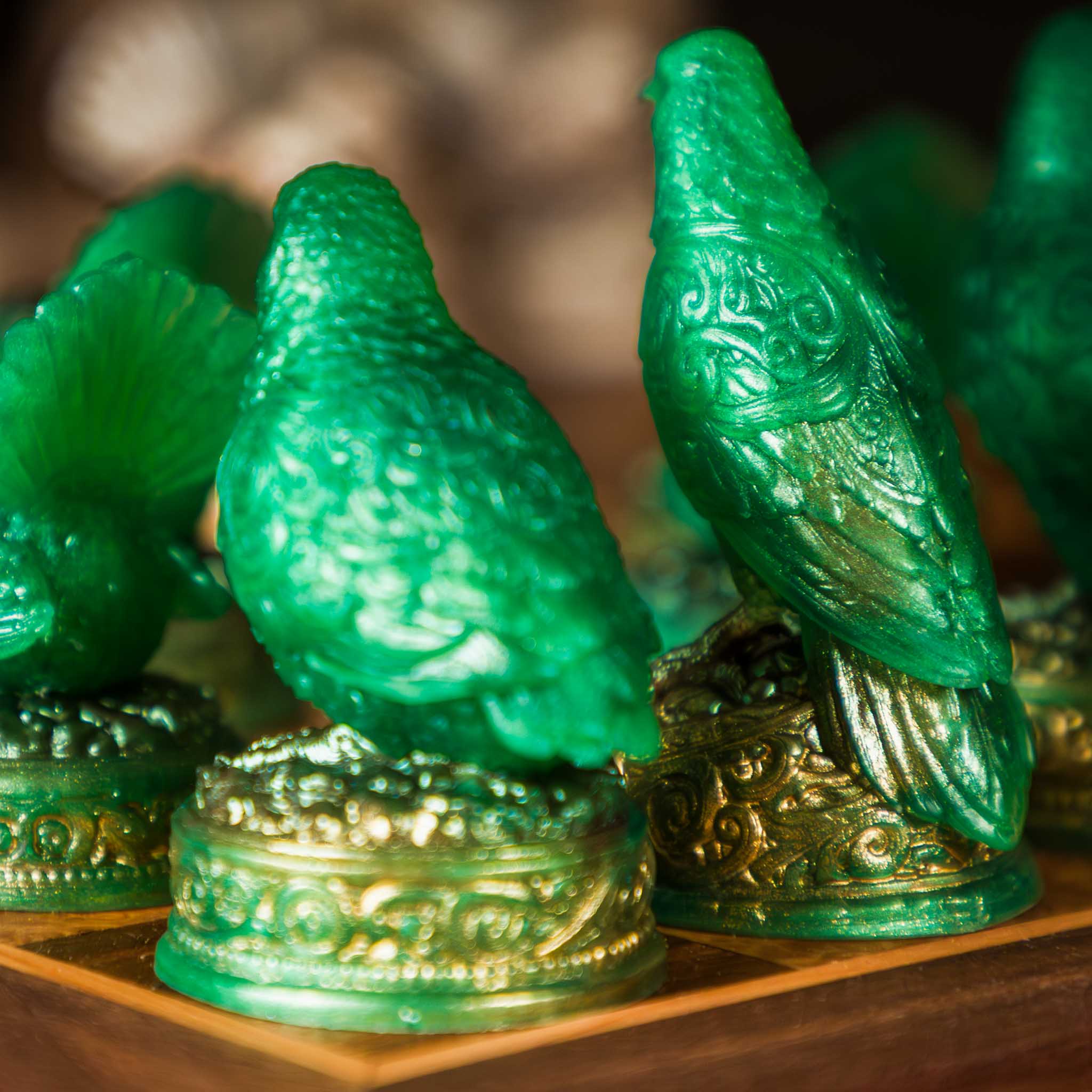 NZ Native Bird Chess Set | Collector Heirloom | Handmade in NZ | furnACE
