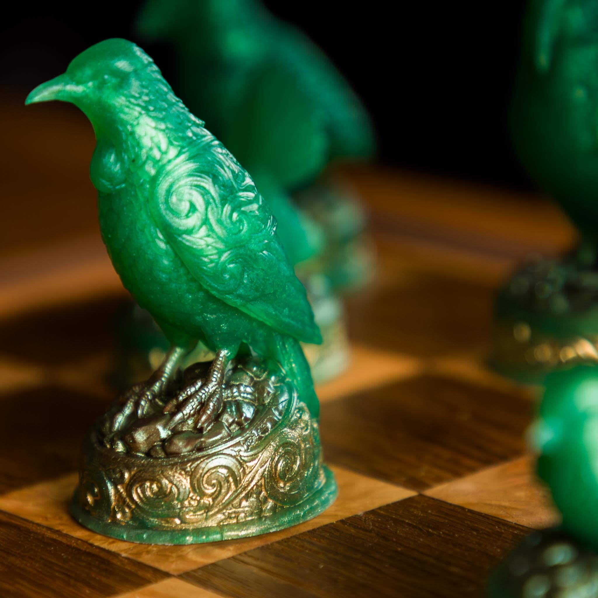 NZ Native Bird Chess Set | Collector Heirloom | Handmade in NZ | furnACE