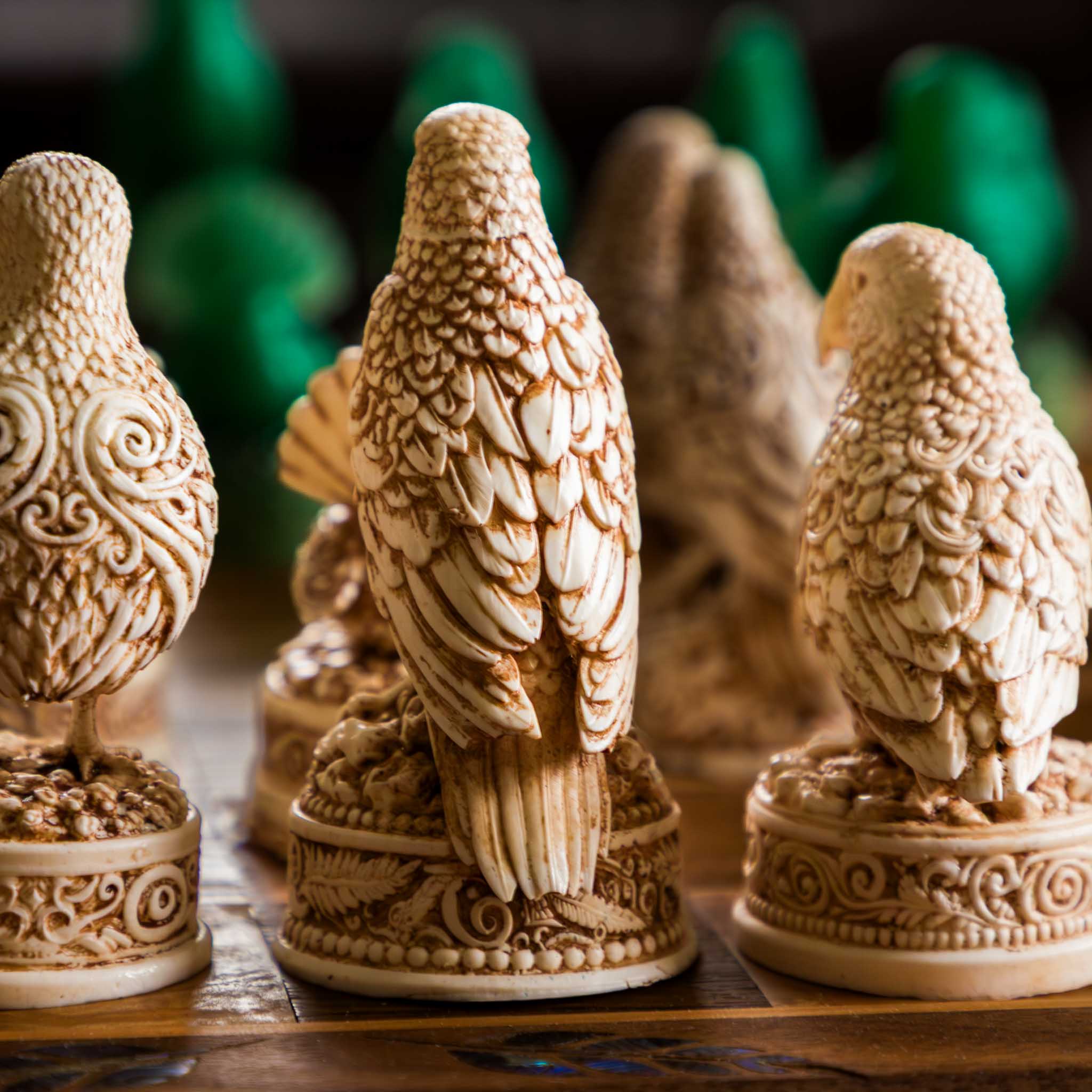 NZ Native Bird Chess Set | Collector Heirloom | Handmade in NZ | furnACE