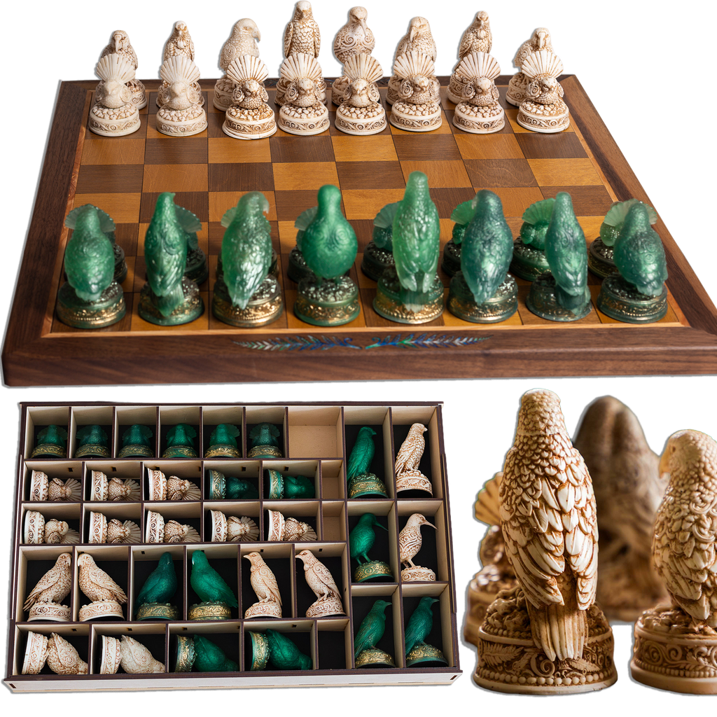 NZ Native Bird Chess Set