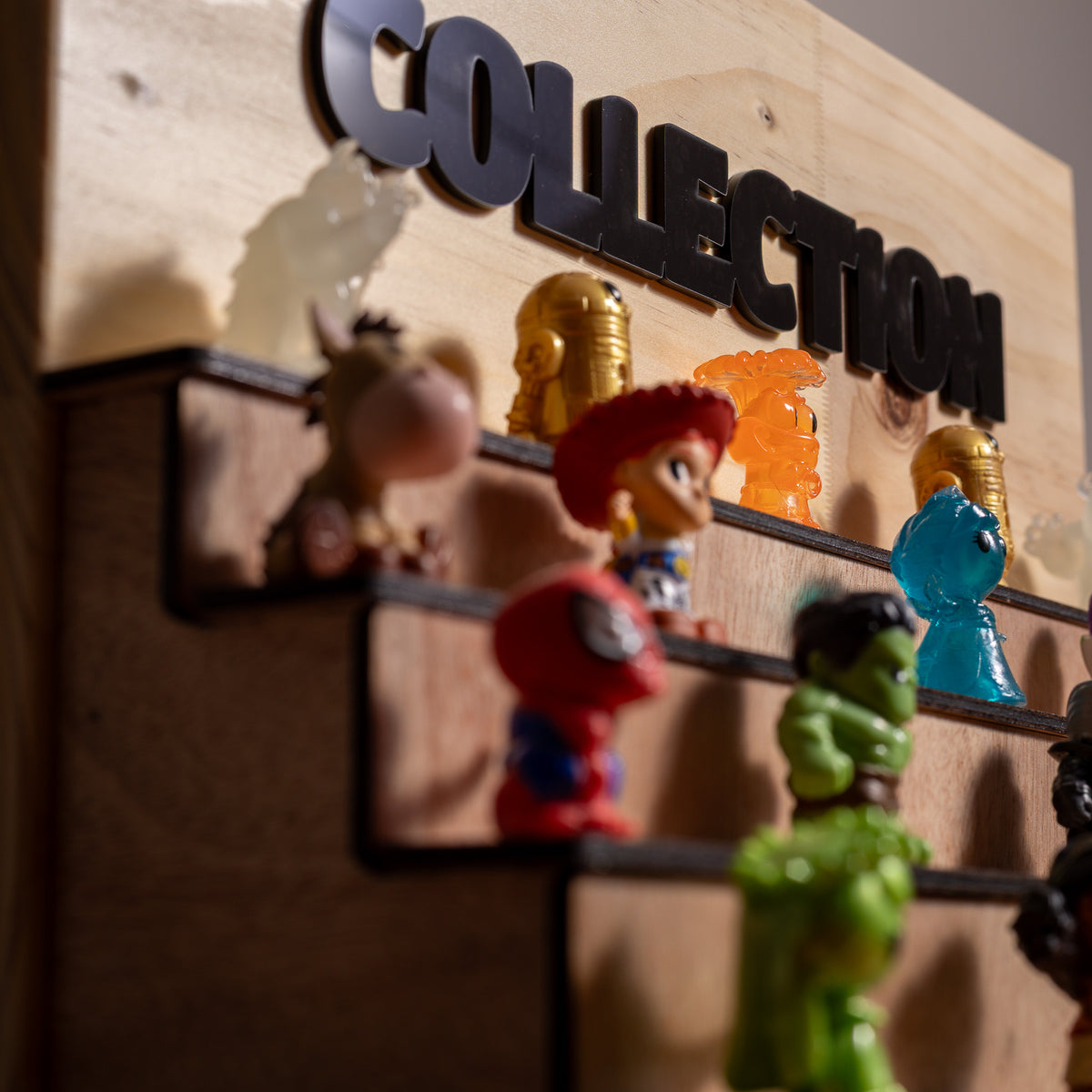 40-Figure Collectible Display Stand – Compatible with Ooshies & Mini Figures | NZ Made