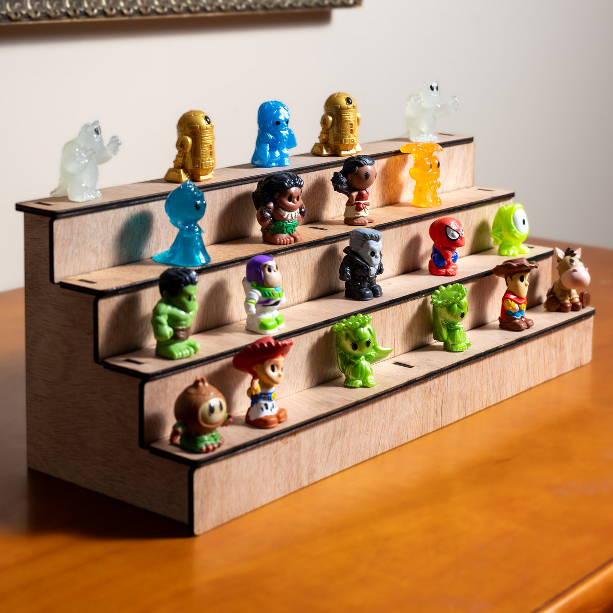 40-Figure Collectible Display Stand – Compatible with Ooshies & Mini Figures | NZ Made