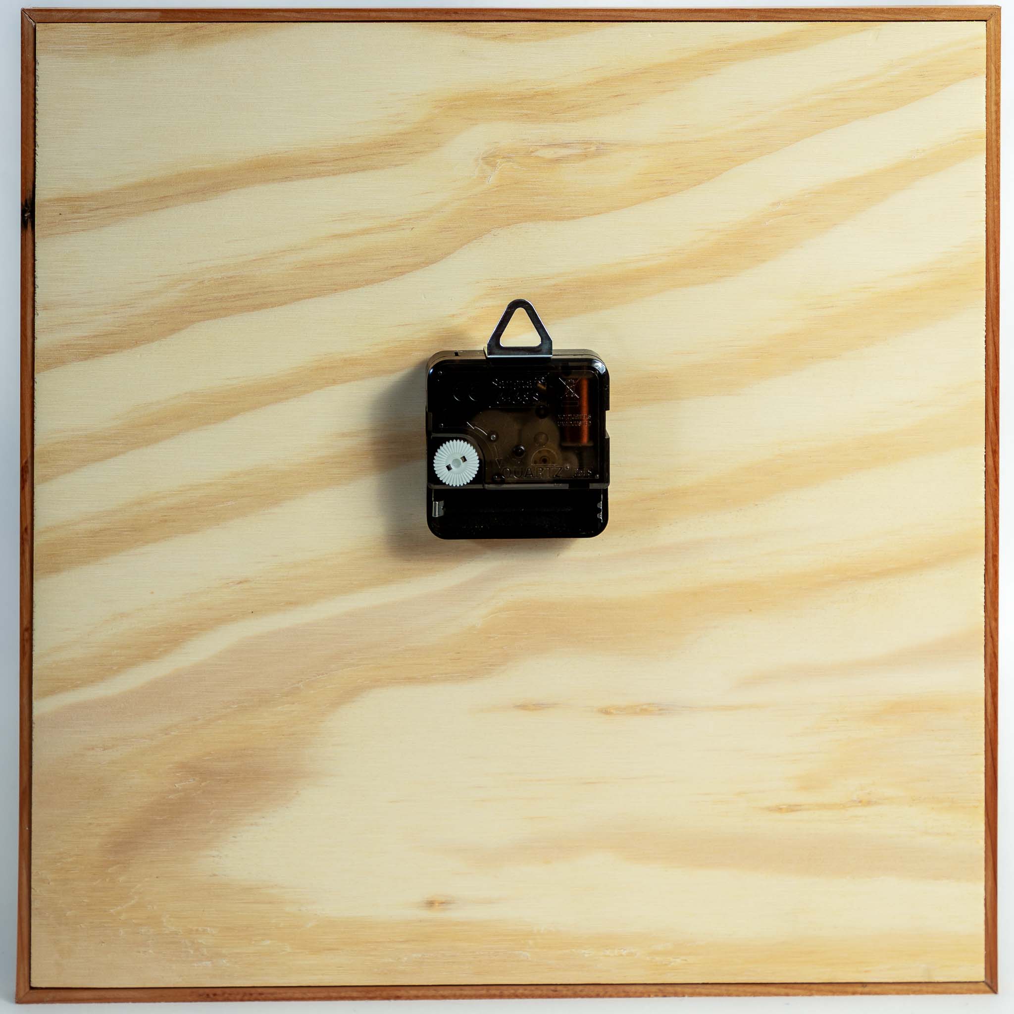 NZ Fantail Wall Clock (315×315mm) | Silent Sweep | Handmade NZ Timber | furnACE